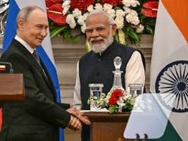 beständig wie ein polarstern: putin und modi weiten handelsbeziehungen deutlich aus